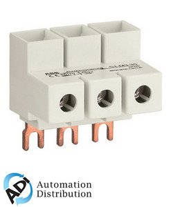 ABB S1-M3-35 3P Feeder Terminal for MS132 Motor Starters, Supports 100A, Compatible with Type E & F Applications ABB S1-M3-35 3P Feeder Terminal for MS132 Motor Starters, Supports 100A, Compatible with Type E & F Applications