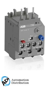 ABB T16-0.55 Thermal Overload Relay - Motor Protection with Trip Class 10, Temperature Compensation, and Manual/Automatic Reset Options ABB T16-0.55 Thermal Overload Relay - Motor Protection with Trip Class 10, Temperature Compensation, and Manual/Automatic Reset Options