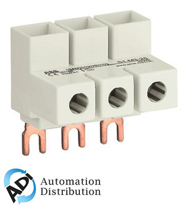 ABB S1-M3-25 3P Feeder Terminal for MS132 Motor Starters, 65A Rated, Supports 25mm² Cable Cross Sections, UL Type E & F Compatible Pack of 10 ABB S1-M3-25 3P Feeder Terminal for MS132 Motor Starters, 65A Rated, Supports 25mm² Cable Cross Sections, UL Type E & F Compatible Pack of 10