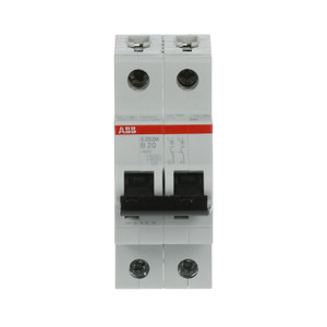 ABB S202M-B20  ab s202mb20 s200m mcb 230v 2 pole 2 ABB S202M-B20  ab s202mb20 s200m mcb 230v 2 pole 2