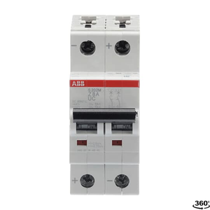 ABB S202MUC-Z8 mcb s200muc 2p z 8a ac/dc