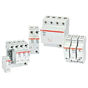 ABB OVRT240660PTSU Surge Protective Device, 40kA, 660V, Plug-In with Auxiliary Contacts - Third Edition