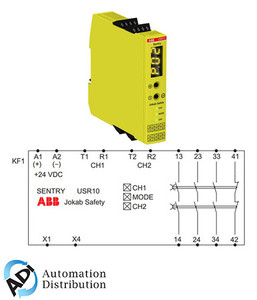 ABB 2TLA010070R0000 universal safety relay/timer sentry usr1 ABB 2TLA010070R0000 universal safety relay/timer sentry usr1