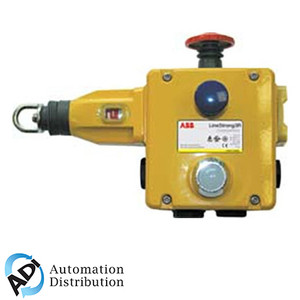 ABB 2TLA050208R1233 Linestrong3R Safety Rope Switch, 4NC/2NO Contacts, NPT LED Indication, Yellow Die-Cast Housing ABB 2TLA050208R1233 Linestrong3R Safety Rope Switch, 4NC/2NO Contacts, NPT LED Indication, Yellow Die-Cast Housing