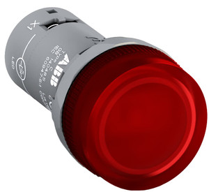 ABB CL2-515R Red Pilot Light, 22mm Mounting, 120V AC, IP66/IP67/IP69K Rated, UL & CE Approved Pack of 10 ABB CL2-515R Red Pilot Light, 22mm Mounting, 120V AC, IP66/IP67/IP69K Rated, UL & CE Approved Pack of 10