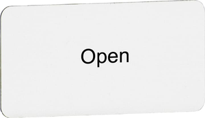 ABB MA6-1037 Legend Plate Insert