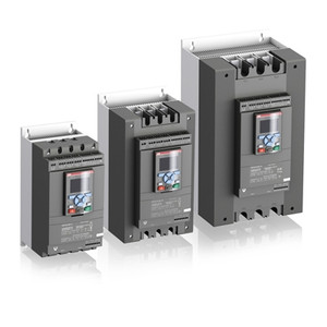 ABB PSTX105-600-70 Soft Starter - 105A, 208-600V AC, Advanced Motor Control with Built-in Bypass and Multi-Protocol Communication