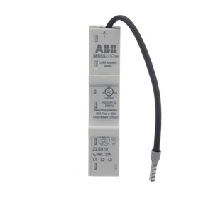 ABB ZLS970 Universal Adapter for SMISSLINE TP System, 32A UL508 Compliant - Flexible Wire Top Feed for L1/L2/L3 Configuration ABB ZLS970 Universal Adapter for SMISSLINE TP System, 32A UL508 Compliant - Flexible Wire Top Feed for L1/L2/L3 Configuration