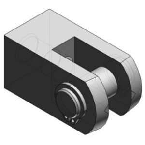 SMC Y-G012 Double Knuckle Joint