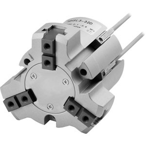 SMC MHSL3-80TFD MHSL3 Series Air Gripper Parallel Style Slide guide Type Round body 3Finger Long Stroke Type