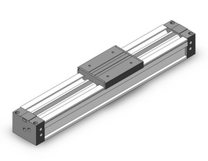 <h2>Rodless Cylinder, MY1M, Mechanically Jointed - Slide Bearing</h2><p><h3>The MY1M Rodless Cylinders have a one-piece carriage and piston that runs its entire stroke length housed with an inner seal belt to maintain air pressure combined with an outer dust seal band to protect from contaminants. This design offers a compact footprint compared to rod-style cylinders and features a low profile. The integrated slide bearing internal guide provides lateral stability protecting it from side load impacts. Air cushions are standard and external shock absorbers are optional.</h3>- Bore sizes: 16, 20, 25, 32, 40, 50, 63 mm<br>- Stroke lengths: 100, 200, 300, 400, 500, 600, 700, 800, 900, 1000, 1200, 1400, 1600, 1800, 2000, 3000, 4000, 5000 mm<br>- Minimum operating pressure: 0.15 ~ 0.20 MPa (22 ~ 29 psi)<br>- Speed: 100~1000 mm/sec (w/o stroke adjustment bolt), 100~1500 mm/sec (external shock absorber)<br>- Long stroke option: up to 5000 mm (XB11), up to 3000 mm for 16 bore<br>- Auto switch capable<br>- <p><a href="https://content2.smcetech.com/pdf/MY1.pdf" target="_blank">Series Catalog</a>