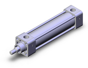 SMC NCA1KB150-0500N Cylinder, Nca1, Tie Rod