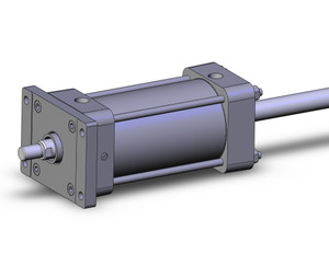 SMC NCA1WF400-0500 Cylinder, Nca1, Tie Rod