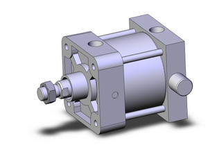SMC NCDA1J400-0100 Cylinder, Nca1, Tie Rod