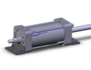 SMC NCDA1WL400-0600N-A67L Cylinder, Nca1, Tie Rod