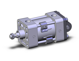 SMC NCDA1X250-0100-M9PSAPC Cylinder, Nca1, Tie Rod