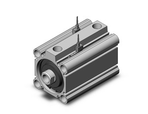 SMC NCDQ2B40-40DZ-M9BVSAPC Compact Cylinder, Ncq2-Z