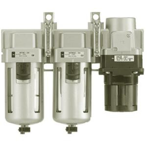 SMC ACG40C-N04CG1-Z reg w/integral pressure gauge