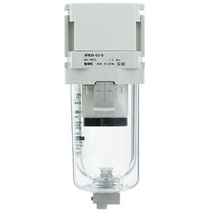 SMC AFM20-F02C-D Modular Mist Separator, 1/4in G(BSPP) Port, 0.3 Micron