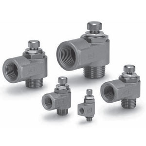 SMC AS4200-04-J AS Series Speed Controller Type Elbow Type Metal Body