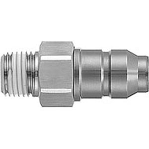 SMC KKA4P-04M KKA Series S Couplers Stainless Steel Type KKA-P-M Plug With Check Valve Male Thread Type