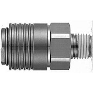 SMC KKA7S-06M KKA Series S Couplers Stainless Steel Type KKA-S-M Socket With Check Valve Male Thread Type
