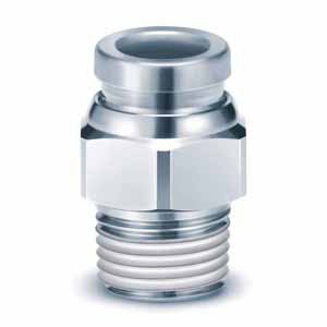 SMC KQG2H10-01S KQG2 Series Stainless Steel 316 One-touch Fittings KQG2H Male Connector