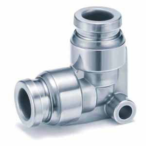 SMC KQG2L10-00 KQG2 Series Stainless Steel 316 One-touch Fittings KQG2L-00 Union Elbow