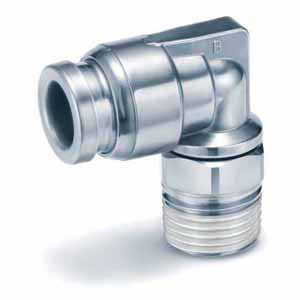 SMC KQG2L11-N01S KQG2 Series Inch Size Stainless Steel 316 One-touch Fittings KQG2L-Inch Male Elbow