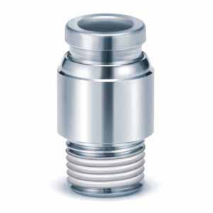 SMC KQG2S07-N01S KQG2 Series Inch Size Stainless Steel 316 One-touch Fittings KQG2S-Inch Hexagon Socket Head Male Connector
