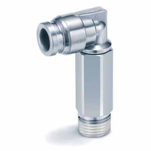 SMC KQG2W04-M5 KQG2 Series Stainless Steel 316 One-touch Fittings KQG2W Extended Male Elbow