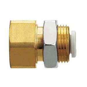 SMC KQ2E04-01A KQ2E Series Metric Size One-touch Fittings Bulkhead Connector