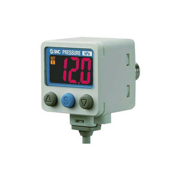 SMC - ZSE40A-C6-R - SMC?? ZSE40A-C6-RPneumatic Vacuum Switch, Switch Action: NPN (2 Output), Unit Switching Function Display, Body Ported SMC - ZSE40A-C6-R - SMC?? ZSE40A-C6-RPneumatic Vacuum Switch, Switch Action: NPN (2 Output), Unit Switching Function Display, Body Ported
