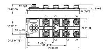 Turck TBIL-M1-16DXP Block-IO