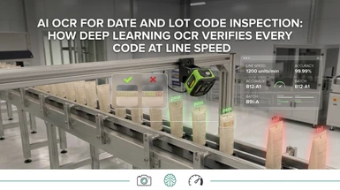 AI OCR for Date and Lot Code Inspection: How Deep Learning OCR Verifies Every Code at Line Speed