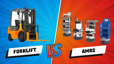 Replacing Forklifts with Autonomous Mobile Robots?