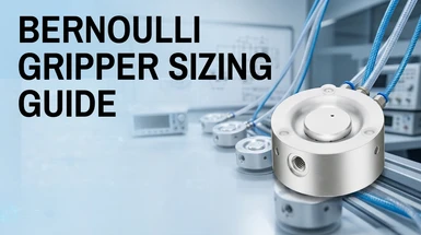 How to Size a Bernoulli Gripper: SMC's Lifting Force Formula, Worked Step by Step