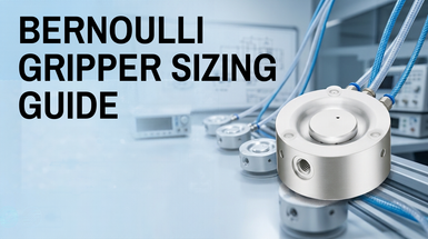 How to Size a Bernoulli Gripper: SMC's Lifting Force Formula, Worked Step by Step