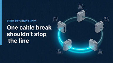 Ring Network Redundancy with WAGO Lean Managed Switches