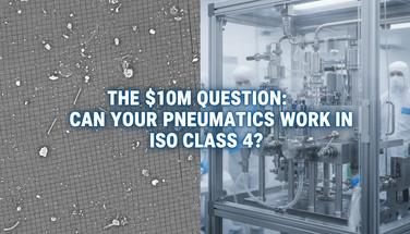 Cleanroom Pneumatic Automation: Engineering Particle-Free Motion Control for Semiconductor and Pharmaceutical Manufacturing
