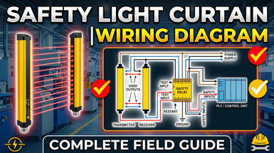 Safety Light Curtain Wiring Diagram: A Complete Field Guide