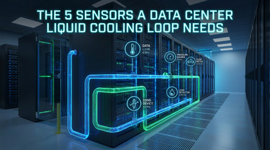 The 5 Sensors a Data Center Liquid Cooling Loop Needs