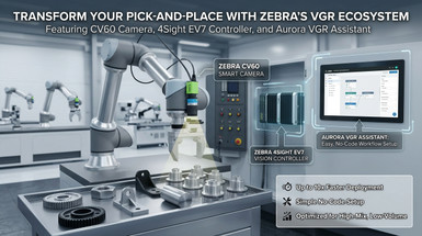 No-Code Pick-and-Place Automation: How Zebra Is Making Vision-Guided Robotics Accessible for High-Mix Operations