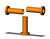 SMC KQ2T01-00A Fitting, Union Tee Pack of 10