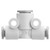 SMC KQ2T03-07A KQ2T Series Inch Size One-touch Fittings Different Diameter Tee