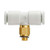 SMC KQ2T04-M6A KQ2T Series Metric Size One-touch Fittings Male Branch Tee