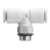 SMC KQ2T04-U02A KQ2T Series Metric Size Uni One-touch Fittings Male Branch Tee With Gasket Seal