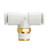 SMC KQ2T10-01AS KQ2T Series Metric Size One-touch Fittings Extended Male Elbow With Sealant