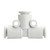 SMC KQ2T12-00A KQ2T Series Metric Size One-touch Fittings Union Tee