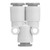 SMC KQ2U09-00A KQ2U Series Inch Size One-touch Fittings Union "Y"